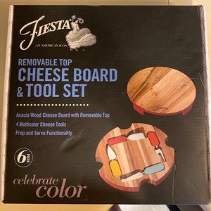 Fiesta Cheese Board & Tool Set